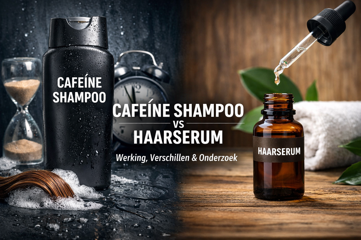 Haarserum vs cafeïne shampoo: wat werkt beter?