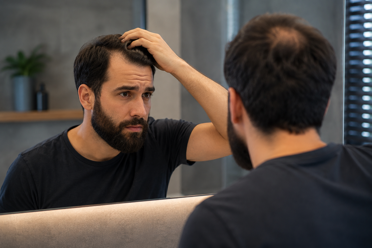 Baard groeit maar hoofdhaar niet: dit is de reden