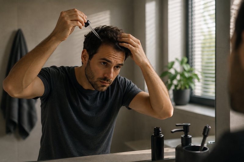 Minoxidil bij haaruitval: wat het doet en wat niet