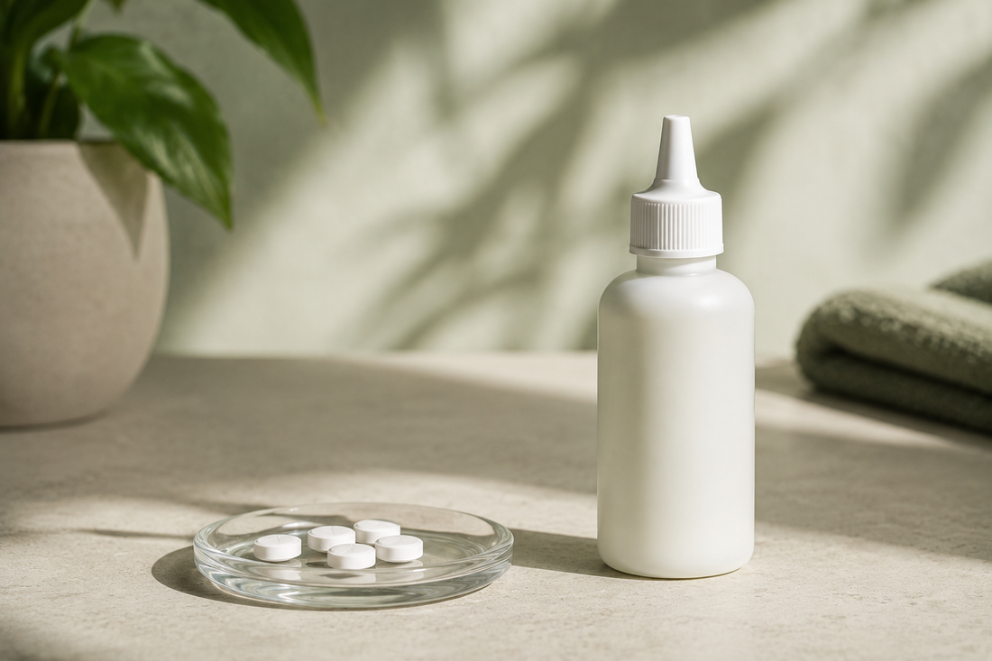 Topische finasteride: minder risico dan de pil?