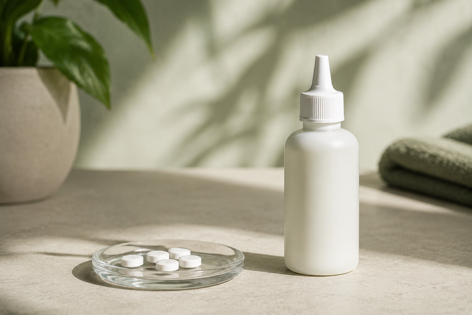 Topische finasteride: minder risico dan de pil?