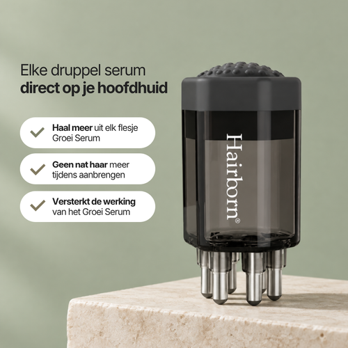 Hairborn Serum Verdeler – elke druppel serum direct op je hoofdhuid